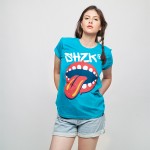 Rolling the stones, women's t-shirt