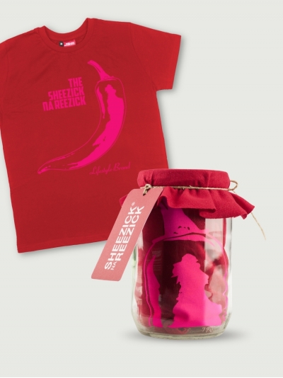 Pepper, women's t-shirt / red