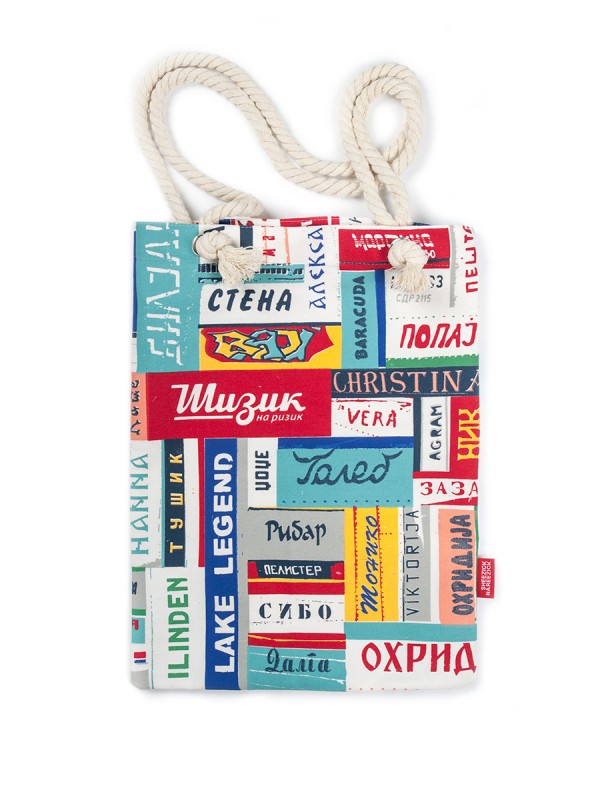 Ohrid Names, tote bag