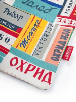 Ohrid Names, tote bag