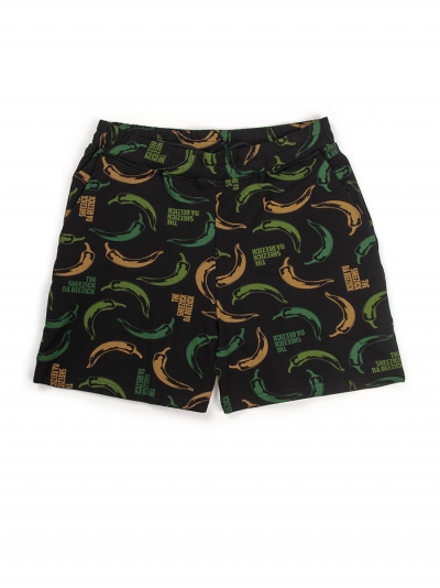Camo Peppers, women's shorts