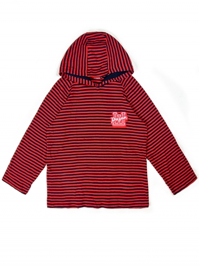 College Stripes, light-weight hoodie