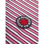 Pepper Sun Stripes, light-weight hoodie /pink/black/