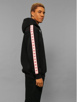 Classic Pepper Sun Ribbon hoodie / black