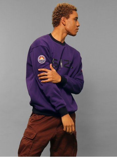 Rogue SHZK, purple sweatshirt