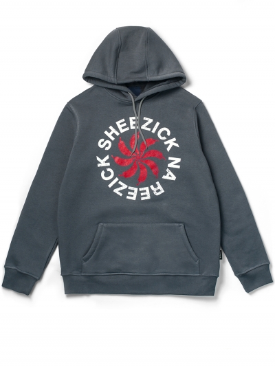 Pepper Sun, grey hoodie