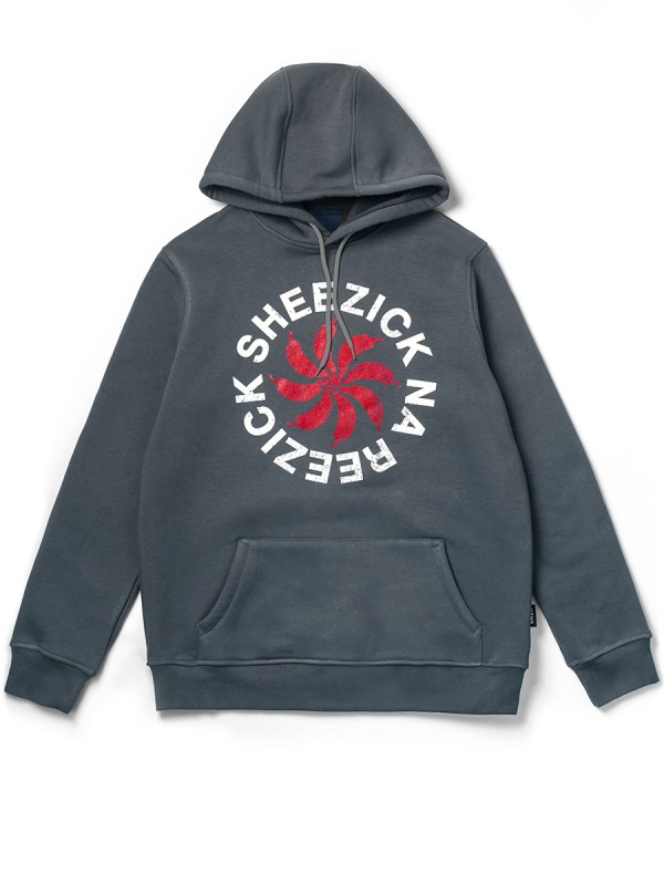 Pepper Sun, grey hoodie