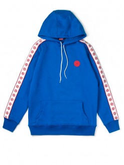 Classic Pepper Sun Ribbon hoodie / blue