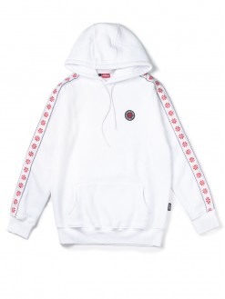 Ribbon hoodie / white
