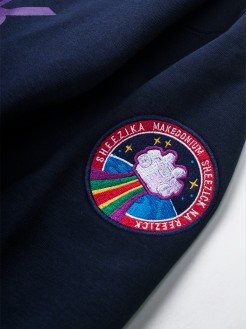 Rogue SHZK, navy hoodie