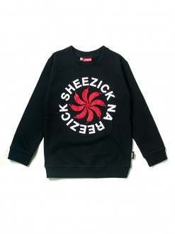 Pepper Sun, black kids sweatshirt