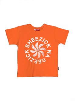 Pepper Sun, kids tee / orange