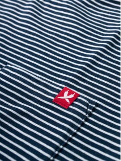 Navy Stripes, men's pocket t-shirt