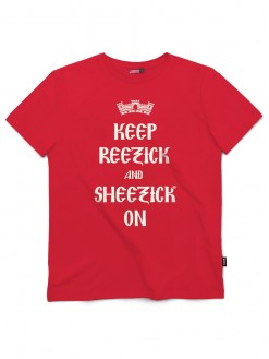 Keep Reezick and Sheezick On, men's t-shirt