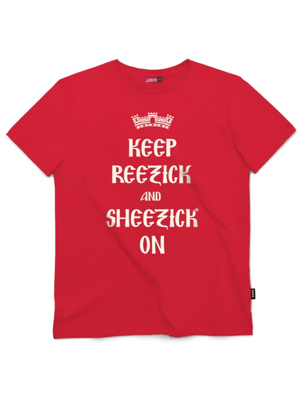 Keep Reezick and Sheezick On, men's t-shirt