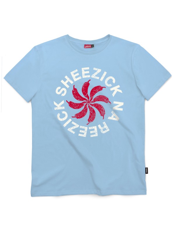 Pepper Sun, men's t-shirt / light blue