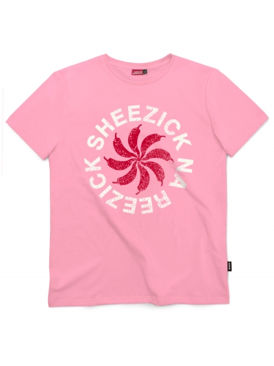 Pepper Sun, men's t-shirt / pink
