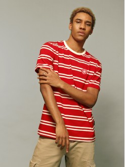 Red Stripes 2.0, men's t-shirt