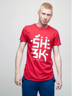 SHZK worldwide, men's t-shirt