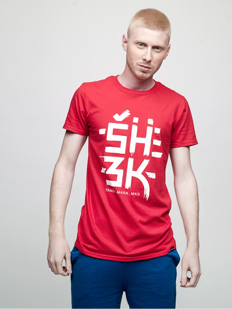 SHZK worldwide, men's t-shirt