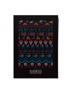 Ohrid Kilim, postcard