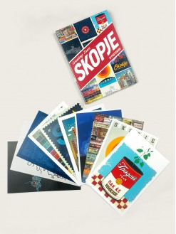 Greetings from Skopje, postcards set