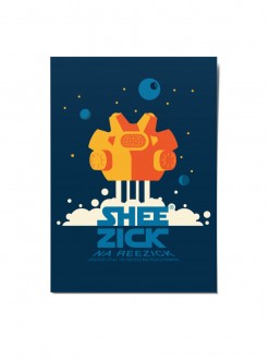 SHZK Stars, postcard