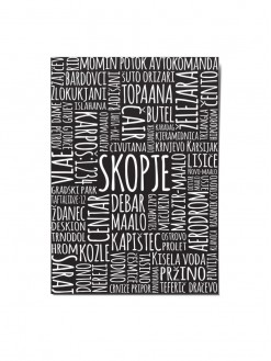 Skopje maalo, postcard