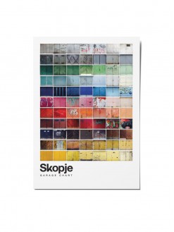 SKP Pantone, postcard