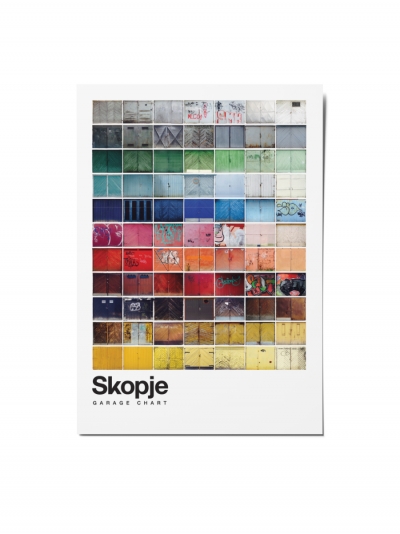 SKP Pantone, postcard
