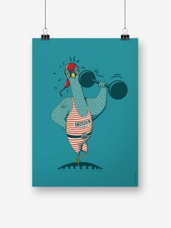 Akrobat, B4 poster