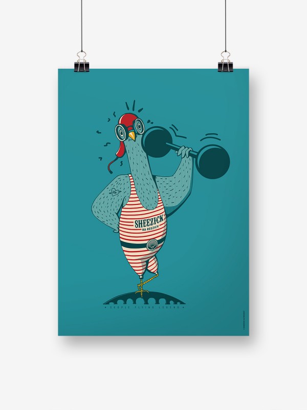 Akrobat, B4 poster