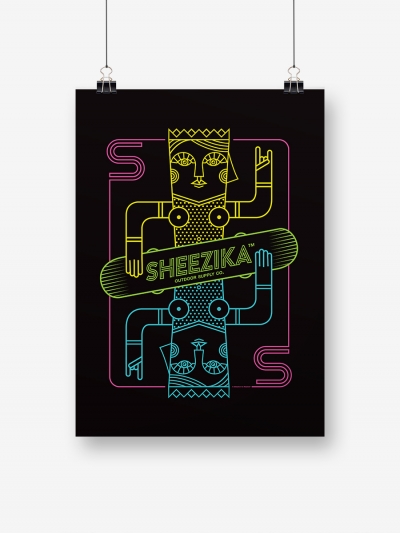 Mother on board, B4 poster