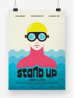 Delfina, B2 poster