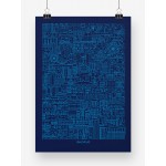 TANDEM Blueprint / Blueprint poster + Coloring Skopje Poster