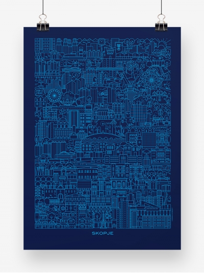 SKP Blueprint, B2 poster