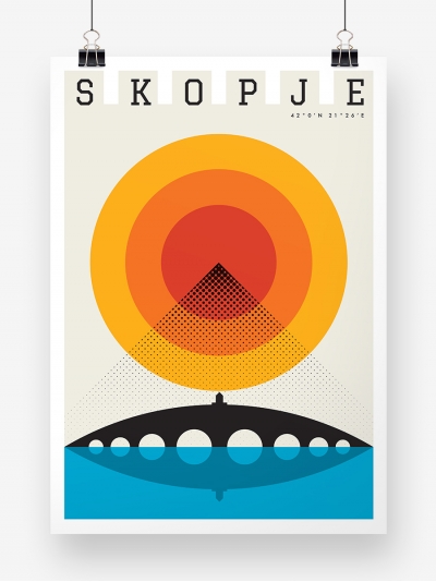 Skopje Summer, B2 poster