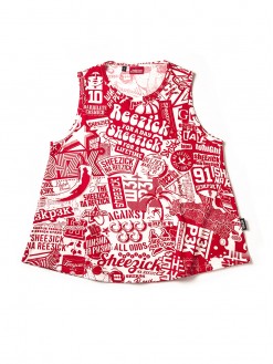 SHZK Pattern, women's tank top