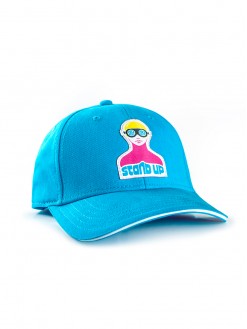 Delfina, dad’s cap