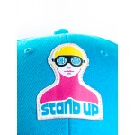 Delfina, dad’s cap