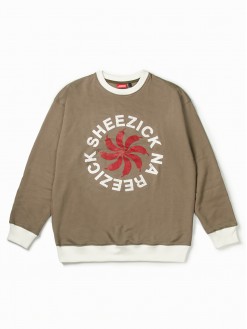 Pepper Sun, brown sweatshirt