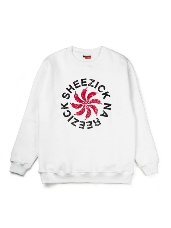 Pepper Sun, sweatshirt / white