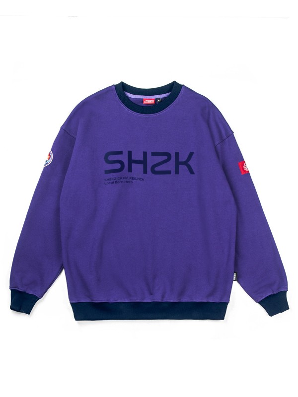 Rogue SHZK, purple sweatshirt