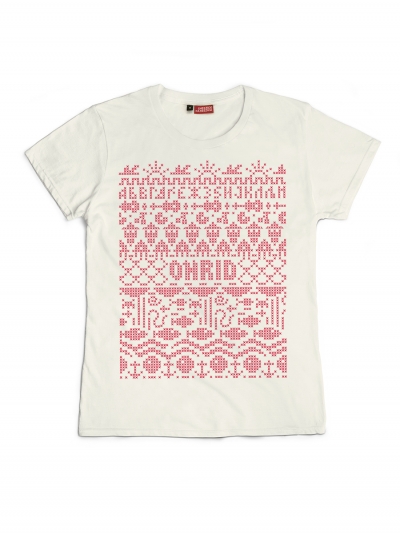 Ohrid kilim, women's t-shirt
