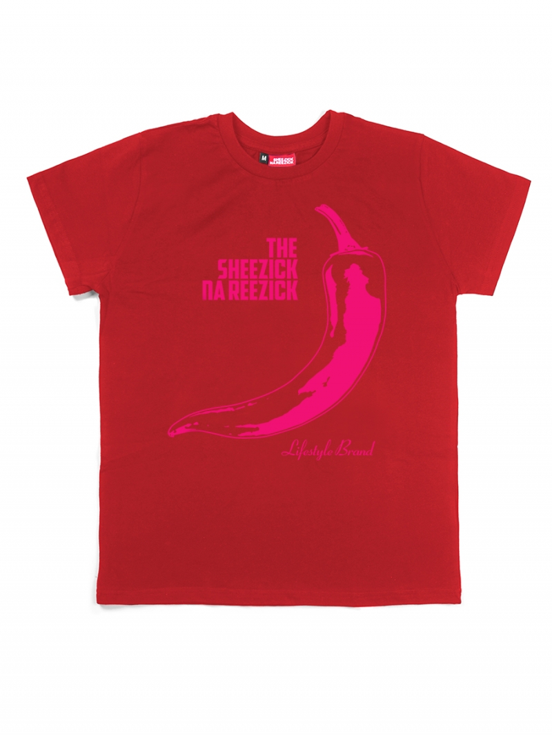 Pepper, women's t-shirt / red