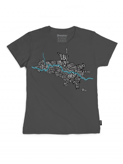 SKP Maalo grey, women's t-shirt