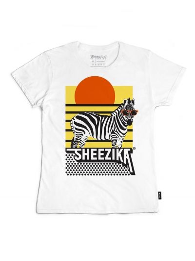 Zebra, women's t-shirt