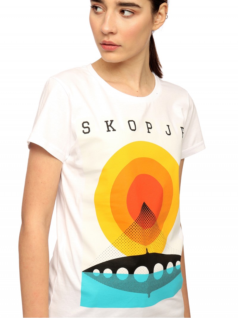 Skopje Summer, women's t-shirt