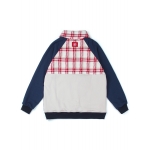 Pepper Sun Patchwork, men's mixed fabrics jacket / navy