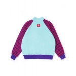 Pepper Sun Patchwork, women's mixed fabrics jacket / purple